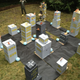 Illustration for article titled Adorable kaiju birthday party has five-year-olds smashing a cardboard city